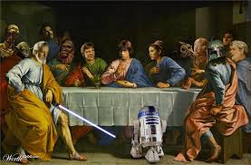 The Renaissance Was Such A Wonderful Period In Our History Last Supper Star Wars Fine Art Art Parody