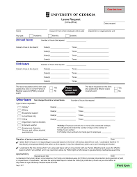 Medical Leave Application Form Letter