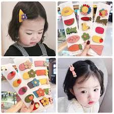 Cute baby hair boutique is a uk supplier of hair accessories for little girls. 5pcs Set Children S Hair Clip Set Girl S Headwear Cute Baby Hair Clips Accessories Shopee Philippines