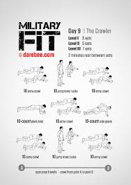 Military Fit 30 Day Fitness Program Military Workout 30