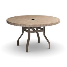 Benefits of outdoor dining tables. Homecrest Slate 48 Round Dining Table 3748rdsl