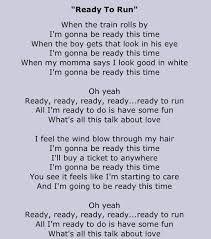 Ready To Run Dixie Chicks Dixie Chicks Lyrics Ready To Run Lyrics Quotes To Live By