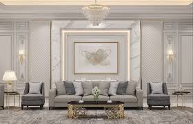 Family Living Area With Elevation Private Villa Dubai Designed By Omar Saad I Luxury Living Room Design Luxury Living Room Elegant Living Room Decor