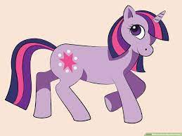 Friendship is magic and my little pony: How To Draw My Little Ponies Wikihow