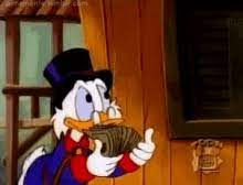 Maybe you would like to learn more about one of these? Scrooge Mcduck Swimming In Money Gifs Tenor