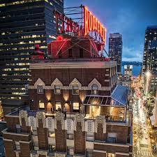 The Old Neon Roosevelt Sign Still Stands Atop This Building In Downtown Seattle But You Can Call It By Its First Na Seattle Hotels Hotel Luxury Boutique Hotel