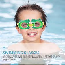 Goggles Kids Swim Vvinca Kids Swi Goggles With Bungee Strap No Leaking Anti  Fog Toddler Goggles With Quick Adjust Kids Goggles