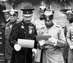 George v was a cousin to both nicholas ii (their mothers were sisters) and tsarina alexandra (his father and her mother were siblings). Kaiser Wilhelm Ii And King George V In 1913 960x824 Historyporn