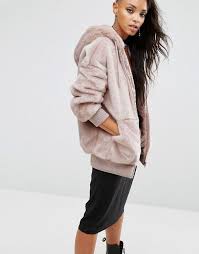 Check spelling or type a new query. Asos Bomber Oversize Avec Capuche En Fausse Fourrure Bomber Jacket Women Pink Bomber Jacket Pink Faux Fur Jacket