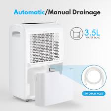 Inofia Portable Dehumidifier 70 Pint For Home Basements Colzer Dehumidifiers Water Tank Water Pipes