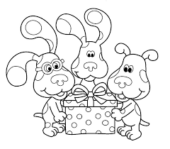 Blues Clues Birthday Coloring Pages Birthday Coloring Pages Coloring Pages For Kids Coloring Pages