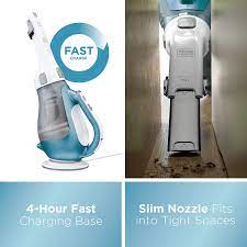 Has all the attachments incorporated in the special nozzle. Black Decker Chv1410l 16 Volt Lithium Cordless Dust Buster Hand Vac Amazon De Kuche Haushalt
