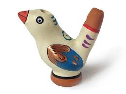 Water Whistle Flute Bird Peru Whistle Bird Flute