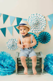 Baby Boy 1st Birthday Party Decorations At Home 40 Amazing Baby Photoshoot Ideas At Home Diy With Images Smash Cake Boy Smash Cake Photoshoot 1st Birthday Photoshoot