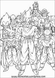 Free printable dragon ball z coloring pages for kids. Dragon Ball Z Coloring Pages For Kids Coloring And Drawing