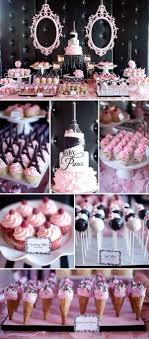Country Chic Dessert Bar Ideas Paris Party Paris Theme Party Paris Birthday Parties