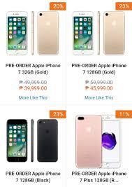 Iphone 7 Iphone 7 Plus Now On Pre Order At Lazada Philippines