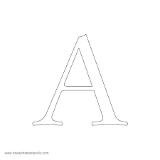 Making alphabet stencils can be a simple and not too difficult way to make the alphabet more attractive to use in everyday life. Uppercase Lowercase Alphabet Stencils Alphabet Stencils Stencils Printables Alphabet Stencils Printables
