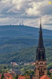 Lustgarten Gebirge Deutschland Wernigerode Harz Brocken