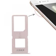 2 x SIM Card Tray for Vivo X6S Plus(Gold)