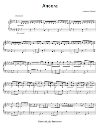 Gemischter chor (sab) a cappella. Ancora Sheet Music Ludovico Einaudi Sheetmusic Free Com