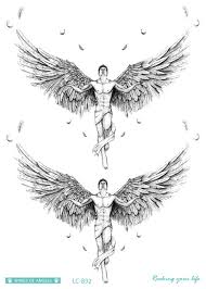 Desired to ink a tattoo. 8 Different Styles Devil Hole Cool Feather Wings Tattoo Designs Temporary Tattoos Man With Demon Angels Wing Modern Body Tattoo Wings Tattoos Designs Wings Tattootemporary Tattoos Men Aliexpress