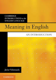 Meaning In English English Pronunciation Learning Cognitive Science Valenzuela