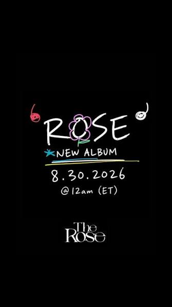 [ROSE] Album Coming Out , 08.30.2026 @12am (ET) **fucking finally **