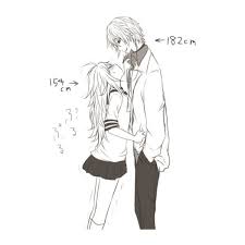 Tumblr Liked On Polyvore Featuring Fillers Anime Phrase Quotes Saying And Text Anime Couple Kiss Anime Cute Couples Kissing