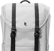 tomtoc Mochila para portátil con solapa de 22 litros, ligera, resistente al  agua, Gris, Vintage