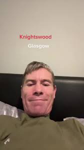 Man Staying in Tent in Knightswood Glasgow