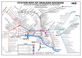 Kolkata Suburban Local Train Route Map Kolkata Local Train