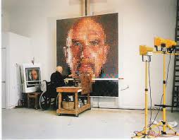 Chuck Close Chuck Close Paintings Space Art Chuck Close