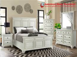 اناقة اللون الابيض فى غرف النوم American Home Furniture Facebook