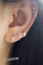 5 out of 5 stars. Tiny Wide Huggie Hoop Earring Sterling Silver Diamond Earrings Sterling Earrings Silver Hoop Earrings