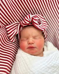 We are honored to introduce you to our daughter Everly Collins Kay. 🤍🎀  10/6 at 9:19 PM 7lbs 10oz 21.5 inches Evy is happy, healthy and more  beautiful than we could ever