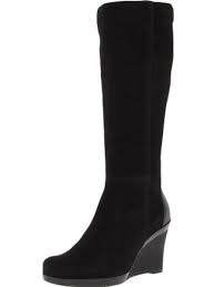 La Canadienne Ilenna Suede Waterproof Wedge Boots Walmart