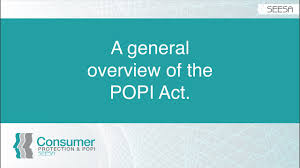Popi act compliance is not a choice; A General Overview Of The Popi Act Youtube