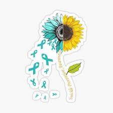 736 x 736 jpeg 40 кб. Suicide Awareness Ribbon Stickers Redbubble