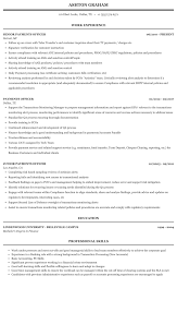 Maybe you would like to learn more about one of these? Payments Officer Resume Sample Mintresume