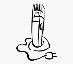 Download transparent hair clippers png for free on pngkey.com. Vector Illustration Of Hairdresser And Barber Clipper Barber Clippers Vector Png Free Transparent Clipart Clipartkey