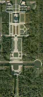 Aerial View Of The Gardens At Vaux Le Vicomte Designed By Le Garden History Landscape Design Garden Landscape Design