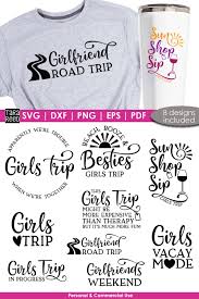 We have a huge range of svgs products available. Girls Trip Svg Bundle 8 Designs For Cutting Machines
