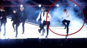 Bts Stage Accident Mistake Youtube