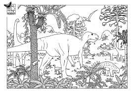 Discover all our printable coloring pages for adults, to print or download for free ! Dinosaurs To Print For Free Dinosaur Family In The Forest Dinosaurs Kids Coloring Pages