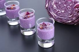 Creme De Chou Rouge En Verrine Plus Chou Rouge Verrine Choux A La Creme