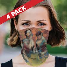 Face Mask/neck Scarf -4 PACK