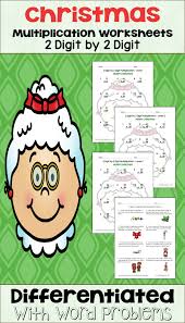 Christmas Math Makes Learning Fun For Kids With These Themed Christmas Worksheets These 4 Wo Christmas Multiplication Worksheets Christmas Math Math For Kids