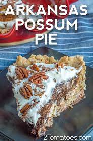Arkansas Possum Pie Recipe Delicious Pies Sweet Desserts Desserts