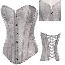 Black And White Floral Corset Pin On Products